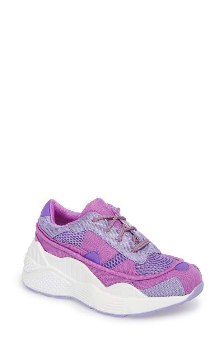 Women's Jeffrey Campbell Hmdi Platform Sneaker .5 M - Purple