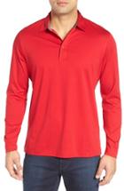 Men's Bugatchi Classic Fit Solid Polo - Red