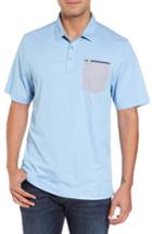 Men's Travis Mathew Freeburg Pocket Polo - Blue