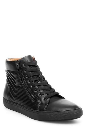 Men's Steve Madden Punted Sneaker .5 M - Black
