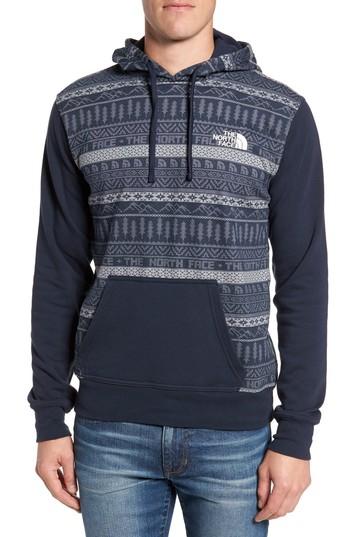 Men's The North Face Holiday Half Dome Print Hoodie, Size - Black