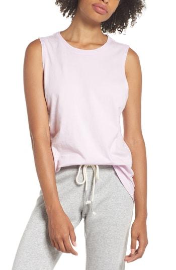 Women's Richer Poorer Muscle Tank - Pink