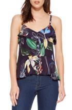 Women's Cupcakes And Cashmere Jordane Printed Camisole - Green