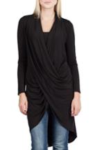 Women's Savi Mom Nara Maternity/nursing Cardigan - Black