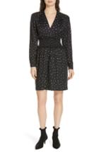 Women's Rebecca Taylor Painted Dot Dress - Black