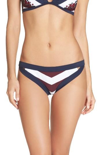 Women's Ted Baker London Rowing Stripe Bikini Bottoms - Blue
