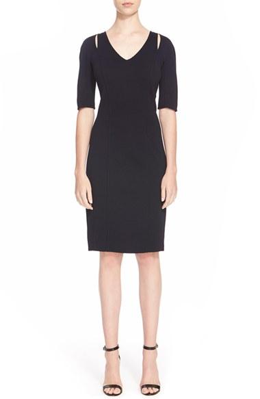 Women's St. John Collection Milano Knit Sheath Dress