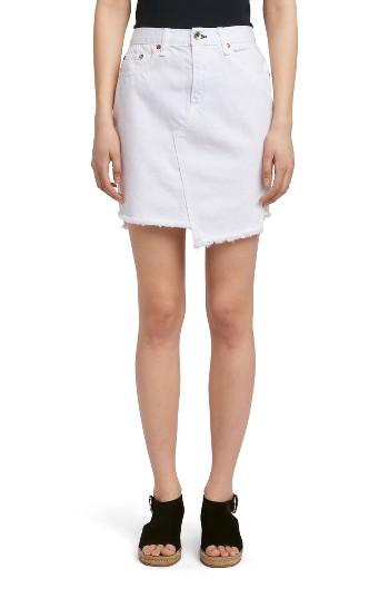 Women's Rag & Bone/jean Dive Denim Skirt