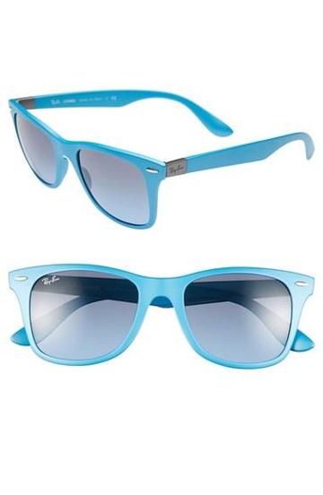 Ray-ban 52mm Sunglasses Blue Gradient