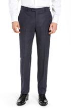 Men's Hickey Freeman Classic Fit Solid Trousers R - Grey