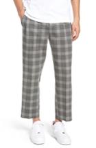 Men's The Rail Pleated Plaid Crop Pants