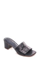 Women's Bernardo Bridget Block Heel Sandal M - Blue