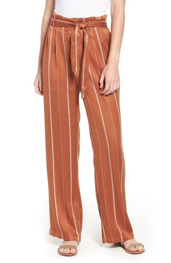 Women's Ten Sixty Sherman Paperbag Waist Pants - Orange