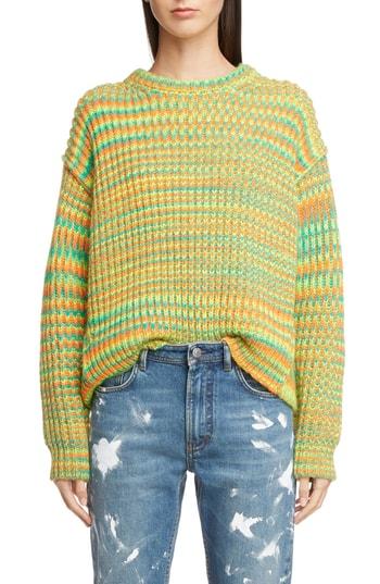 Women's Acne Studios Stripe Sweater - Coral