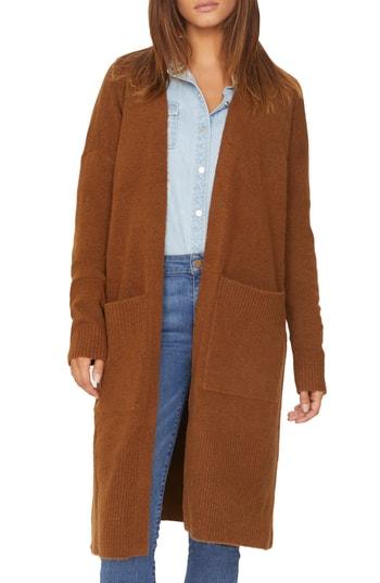 Women's Sanctuary Jordyn Long Cardigan - Brown