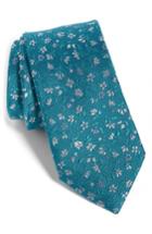 Men's The Tie Bar Flower Fields Silk & Cotton Tie