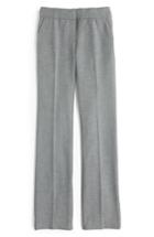 Petite Women's J.crew Edie Full Length Trouser In Four-season Stretch P - Grey