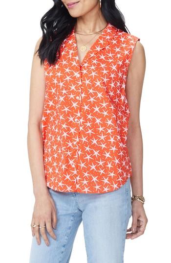 Women's Nydj Sleeveless Cotton Top