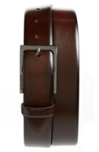 Men's Boss Carymio Leather Belt - Dark Brown