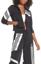Women's Adidas Originals X Danielle Cathari Cropped Track Jacket - Black