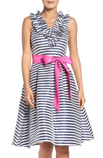 Women's Eliza J Ruffle Fit & Flare Dress