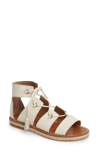 Women's Lucky Brand Dristel Gladiator Sandal .5 M - White