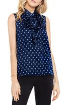 Women's Vince Camuto Diamond Heirloom Print Blouse - Blue
