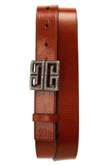Men's Givenchy Leather Belt Eu - Brown