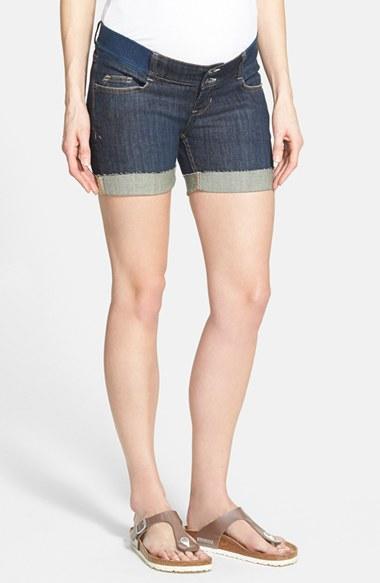 Women's Olian Denim Maternity Shorts