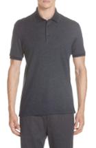 Men's Ermenegildo Zegna Cotton Polo Shirt Us / 52 Eu R - Blue