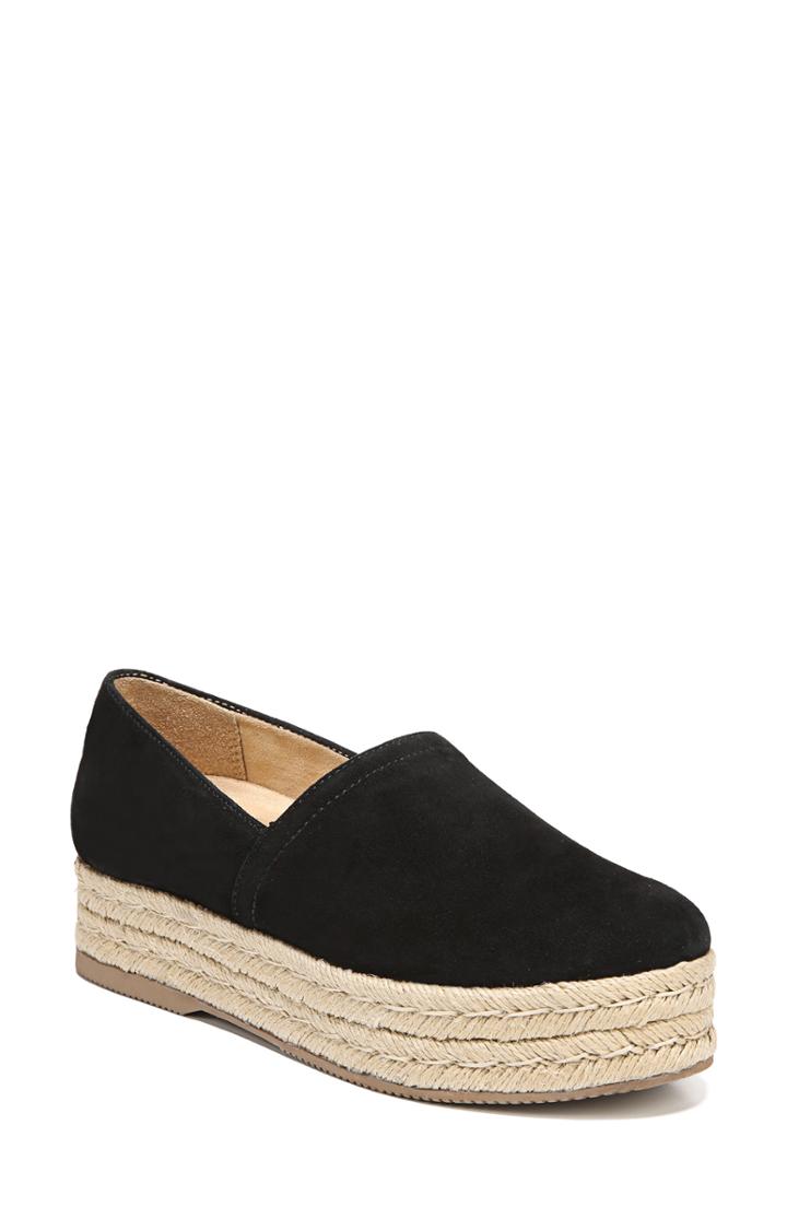 Women's Naturalizer Thea Iii Espadrille Slip-on M - Black