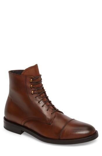 Men's To Boot New York Henri Cap Toe Boot .5 M - Brown