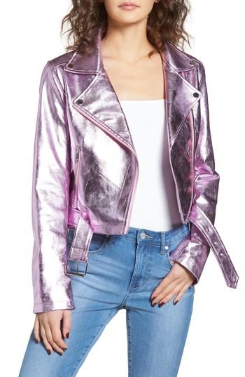 Women's Lovers + Friends Grant Metallic Jacket