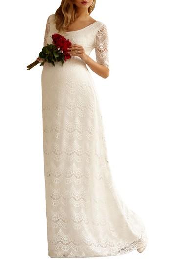 Women's Tiffany Rose Verona Maternity Gown - White