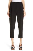Women's Brunello Cucinelli Monili Track Stripe Crop Pants Us / 36 It - Black