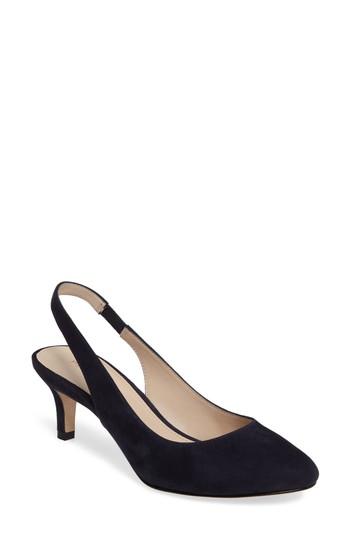Women's Pelle Moda Kadance Slingback Pump .5 M - Blue