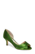 Women's Nina Contesa Open Toe Pump M - Green