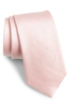 Men's The Tie Bar Mini Dots Silk Tie, Size X-long X-long - Pink
