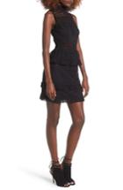 Women's Leith Mock Neck Lace Minidress