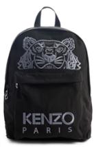 Men's Kenzo Tiger Backpack, Size - Black