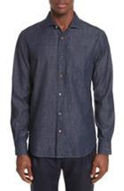 Men's Paul Smith Chambray Shirt - Blue