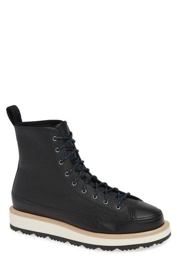 Men's Converse Chuck Taylor Crafted Boot .5 M - Black