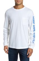 Men's Surfside Supply Logo Jersey Crewneck T-shirt, Size - White