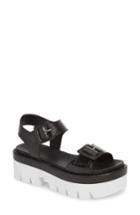 Women's Kendall + Kylie Wave Platform Sandal .5 M - Black
