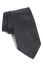 Men's John Varvatos Star Usa Geo Silk Tie, Size - Grey