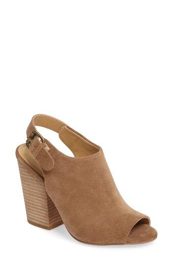 Women's Splendid Kelli Block Heel Sandal M - Brown
