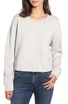 Women's Eileen Fisher Wool Blend Pullover Sweater, Size - Grey