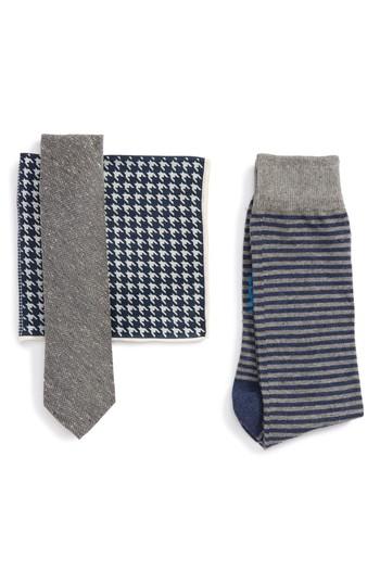 Men's The Tie Bar Tie, Pocket Square & Sock Style Box