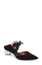 Women's Proenza Schouler Ring Tie Pointy Toe Pump Us / 36eu - Black