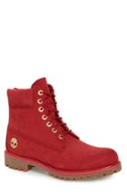 Men's Timberland 'six Inch Classic Boots Series - Premium' Boot .5 M - Red